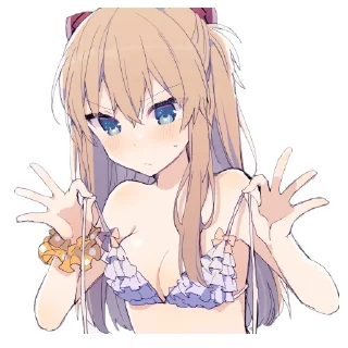 Sticker from Asuka Langley by goo98