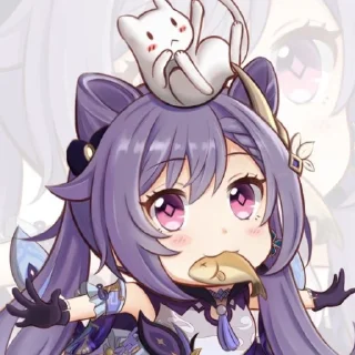 🔮 emoji Кэ Цин | @genshinbyevico Telegram sticker 24 of 24