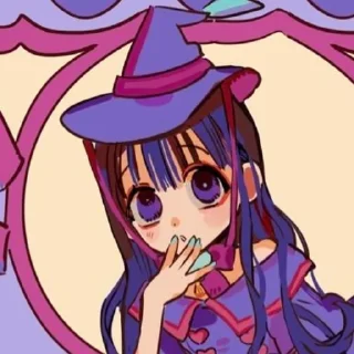 🤭 emoji Aoi Akane by @stickerhut Telegram sticker 20 of 60