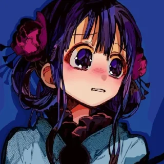 😢 emoji Aoi Akane by @stickerhut Telegram sticker 6 of 60
