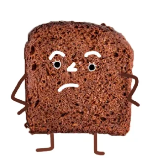 😒 emoji Black Bread Telegram sticker 10 of 46