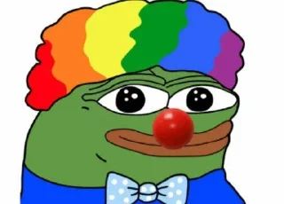 🤡 emoji Pepe Telegram sticker 15 of 27