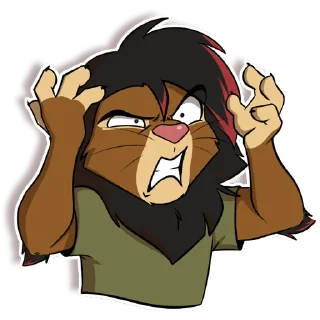 Sticker from Lion Jhon