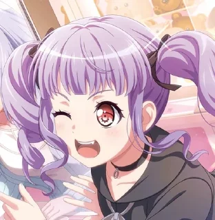 🔮 emoji ✧ Ако @Bandori_Zz Telegram sticker 11 of 57