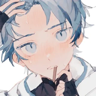 ❓ emoji Chongyun Telegram sticker 10 of 16