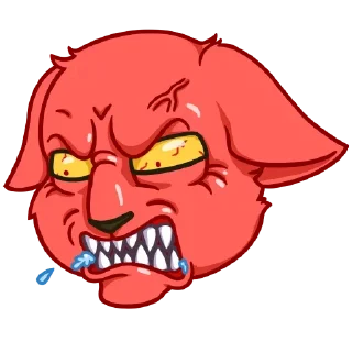 😡 emoji Мудакот MDK Telegram sticker 23 of 80