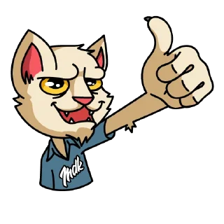 👍 emoji Мудакот MDK Telegram sticker 5 of 80