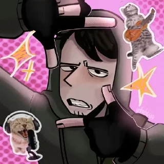 🌟 emoji -sɪᴍᴏɴ-ᴄʀʏ-ᴏғ-ғᴇᴀʀ-@I_m_just_k Telegram sticker 23 of 120