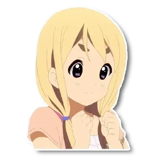 🙂 emoji Tsumugi Kotobuki Telegram sticker 13 of 35