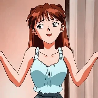 🔮 emoji Asuka Langley @SbornikStickers Telegram sticker 16 of 70
