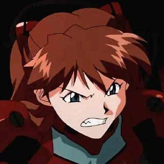 🔮 emoji Asuka Langley @SbornikStickers Telegram sticker 12 of 70