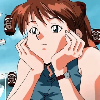 🔮 emoji Asuka Langley @SbornikStickers Telegram sticker 19 of 70