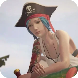 😕 emoji Chloe Price • @Earth928B Telegram sticker 18 of 50
