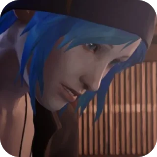 🙁 emoji Chloe Price • @Earth928B Telegram sticker 20 of 50