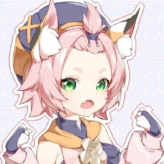 🐱 emoji 🪷Ⲇυⲟⲏⲕⲁ🩷 by @Si1ont Telegram sticker 8 of 60