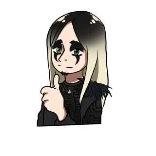 👍 emoji Artem Neverlove Telegram sticker 18 of 23