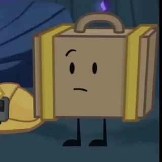 🧳 emoji Suitcase Inanimate Insanity Telegram sticker 15 of 35