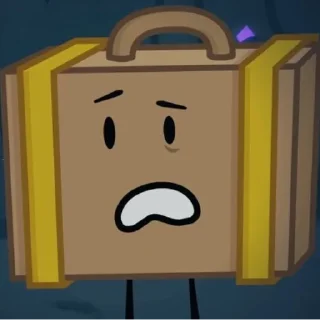 🧳 emoji Suitcase Inanimate Insanity Telegram sticker 12 of 35