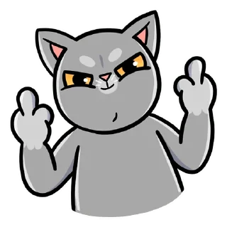 🖕 emoji Мистер Кокос - @kooky_illustrations Telegram sticker 23 of 30