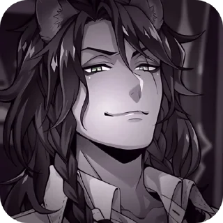😏 emoji Leona Kingscholar | @FS_AsSe Telegram sticker 12 of 67