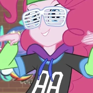 🌟 emoji 🍭🎆 Pinkie Pie | @Earth138 🎆🍭 Telegram sticker 20 of 50