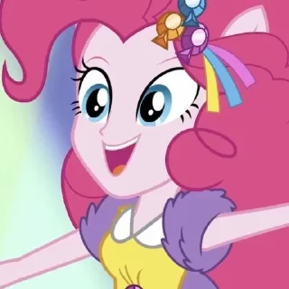 🌟 emoji 🍭🎆 Pinkie Pie | @Earth138 🎆🍭 Telegram sticker 22 of 50
