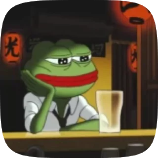 🍺 emoji Pepe video pack 3 Telegram sticker 16 of 59