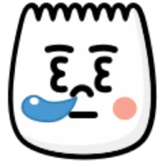 😪 emoji TikTok Telegram sticker 5 of 58