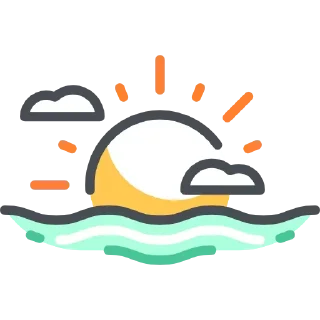 🌅 emoji Лето • @StickEmojiBook Telegram sticker 12 of 51