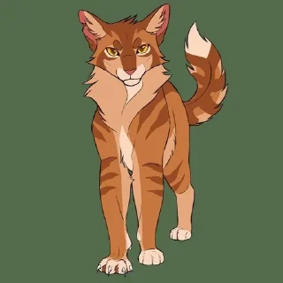 Sticker from Коты Воители)