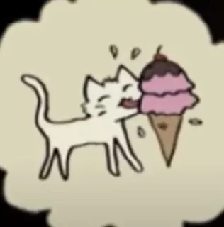 🍦 emoji 𝚕𝚊𝚌𝚎𝚢 𝚖𝚢 𝚋𝚎𝚕𝚘𝚟𝚎𝚍 Telegram sticker 24 of 43