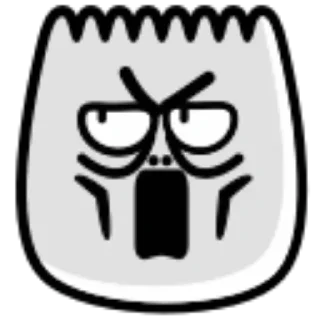😡 emoji TikTok Telegram sticker 17 of 58