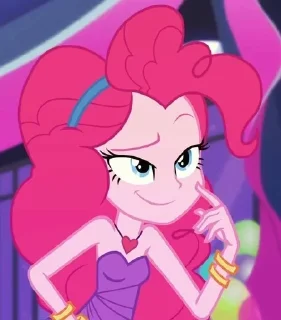 🌟 emoji 𐙚 pinkie !! 🌷 Telegram sticker 22 of 65