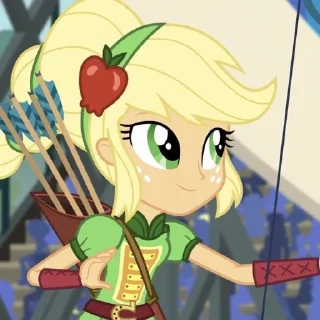 🌟 emoji 𐙚 apple jack !! 🍎 Telegram sticker 8 of 27