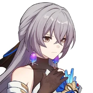 🌕 emoji Bronya❄️ Telegram sticker 22 of 27