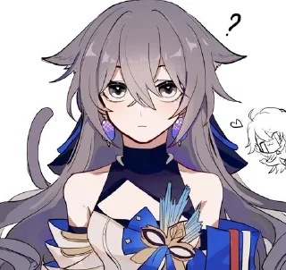 🧐 emoji Bronya❄️ Telegram sticker 13 of 27