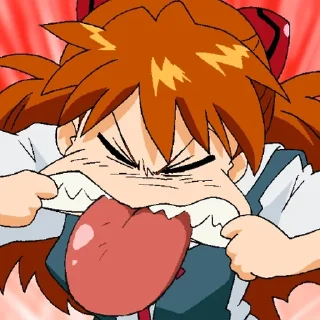 Sticker from Asuka Langley Emotions