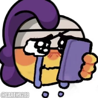 😢 emoji @CLOOBHUB <- БОЛЬШЕ Telegram sticker 19 of 35