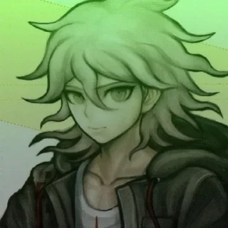 🍀 emoji °× Nagito Komaeda -£ Telegram sticker 10 of 40