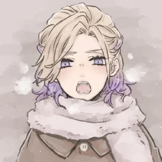 🤨 emoji Vil Schoenheit @twst_stickers Telegram sticker 24 of 119