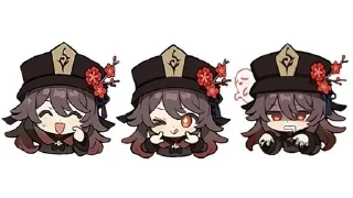 🥔 emoji Ху Тао Telegram sticker 13 of 102