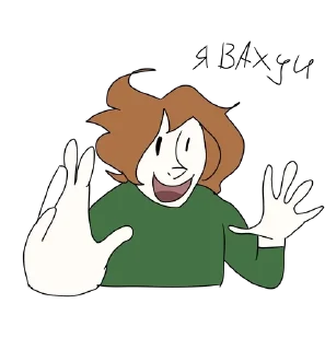😨 emoji Чтозачорт Telegram sticker 5 of 11