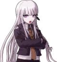 😠 emoji Kirigiri Kyoko Telegram sticker 15 of 26