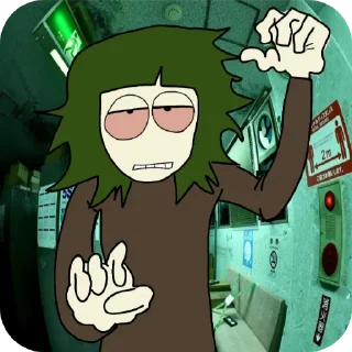 👓 emoji Вова моргэнштыц | тетушка пэм Telegram sticker 4 of 10