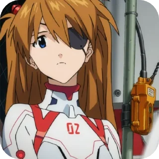 🧡 emoji Aska Langley • @Earth928B Telegram sticker 10 of 50