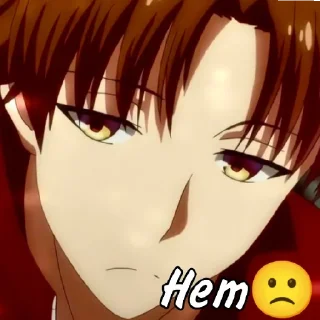 😶 emoji Аянокоджи😙❤ Telegram sticker 15 of 22