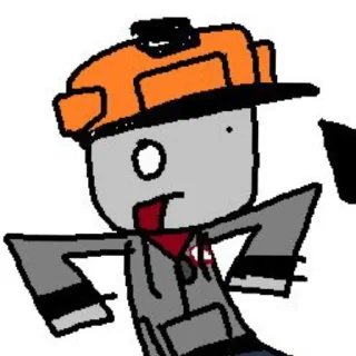 😳 emoji Builderman :3 Telegram sticker 22 of 113