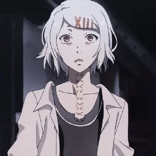 😐 emoji Suzuya Juuzou Telegram sticker 21 of 25