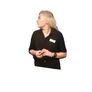 Sticker from Темпо боулинг администратор Инна слушает