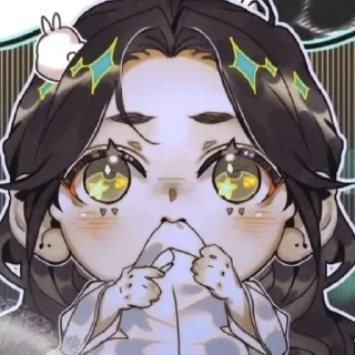 🦋 emoji небожители @huxiacheng Telegram sticker 17 of 101